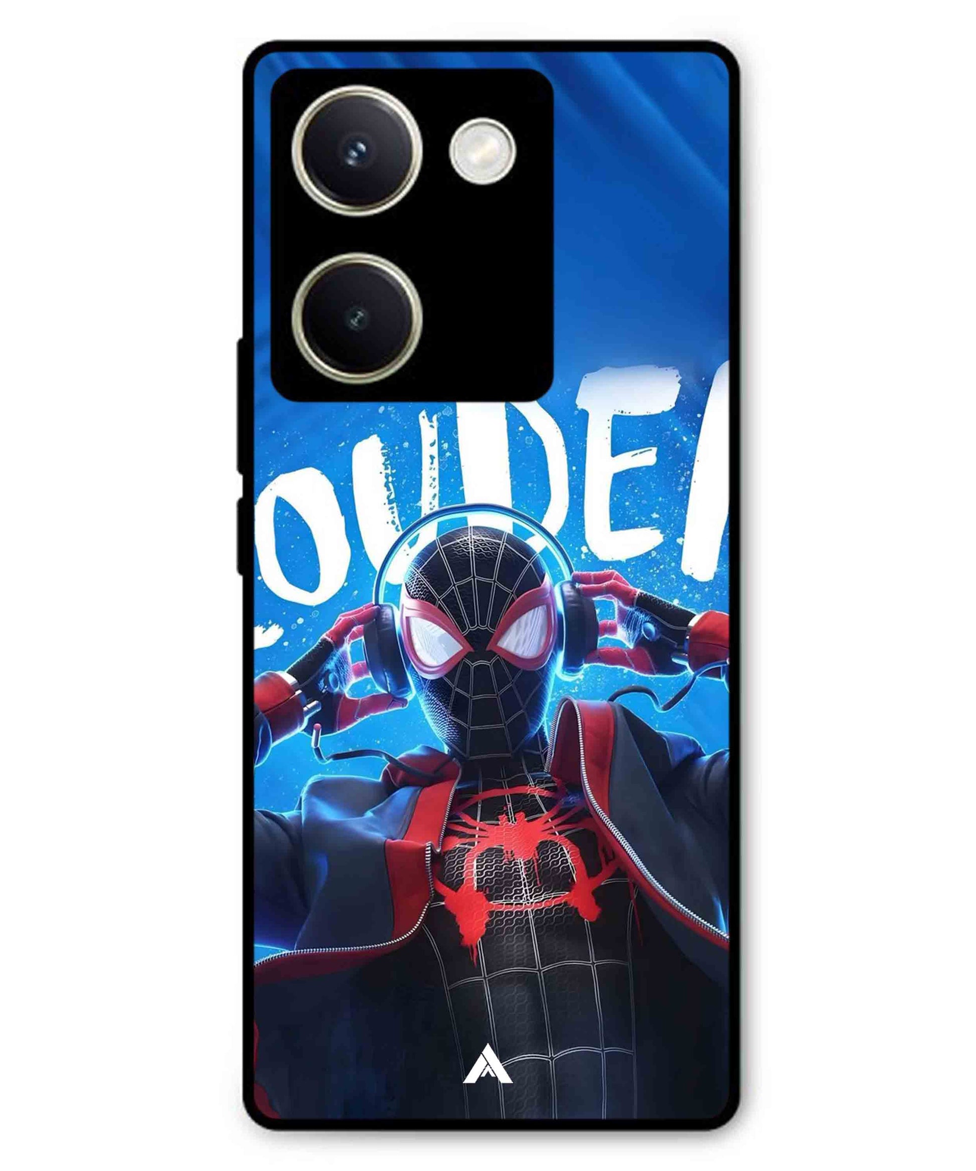 Spider-Verse Metal Back Cover Phone Case for Vivo Y300 Plus