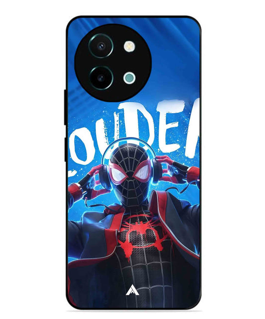 Spider-Verse Metal Back Cover Phone Case for Vivo Y58