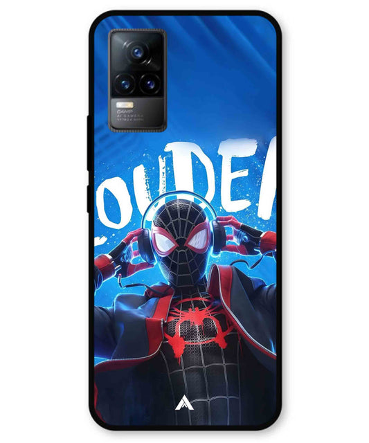 Spider-Verse Metal Back Cover Phone Case for Vivo Y73