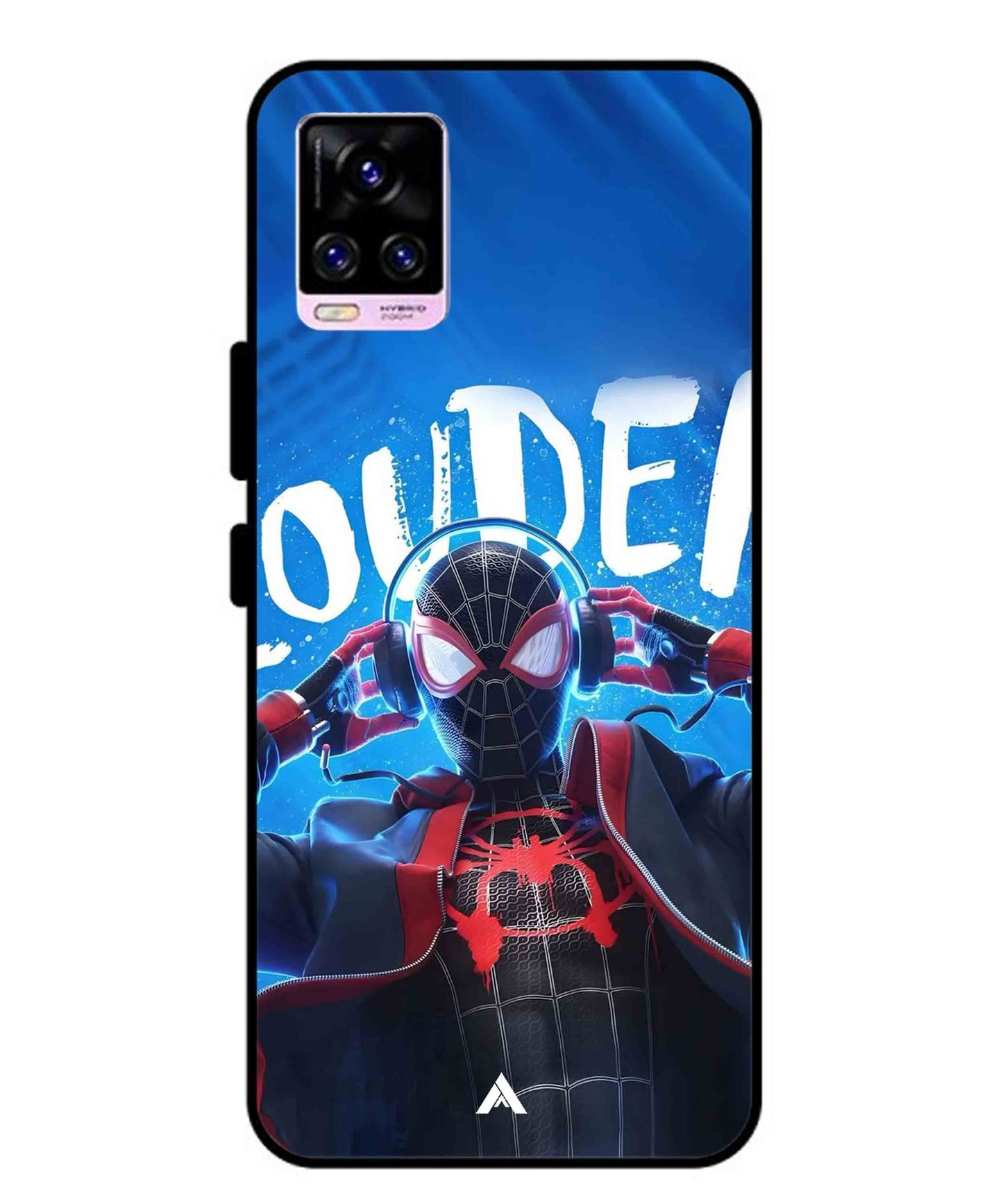 Spider-Verse Metal Back Cover Phone Case for Vivo v20 Pro