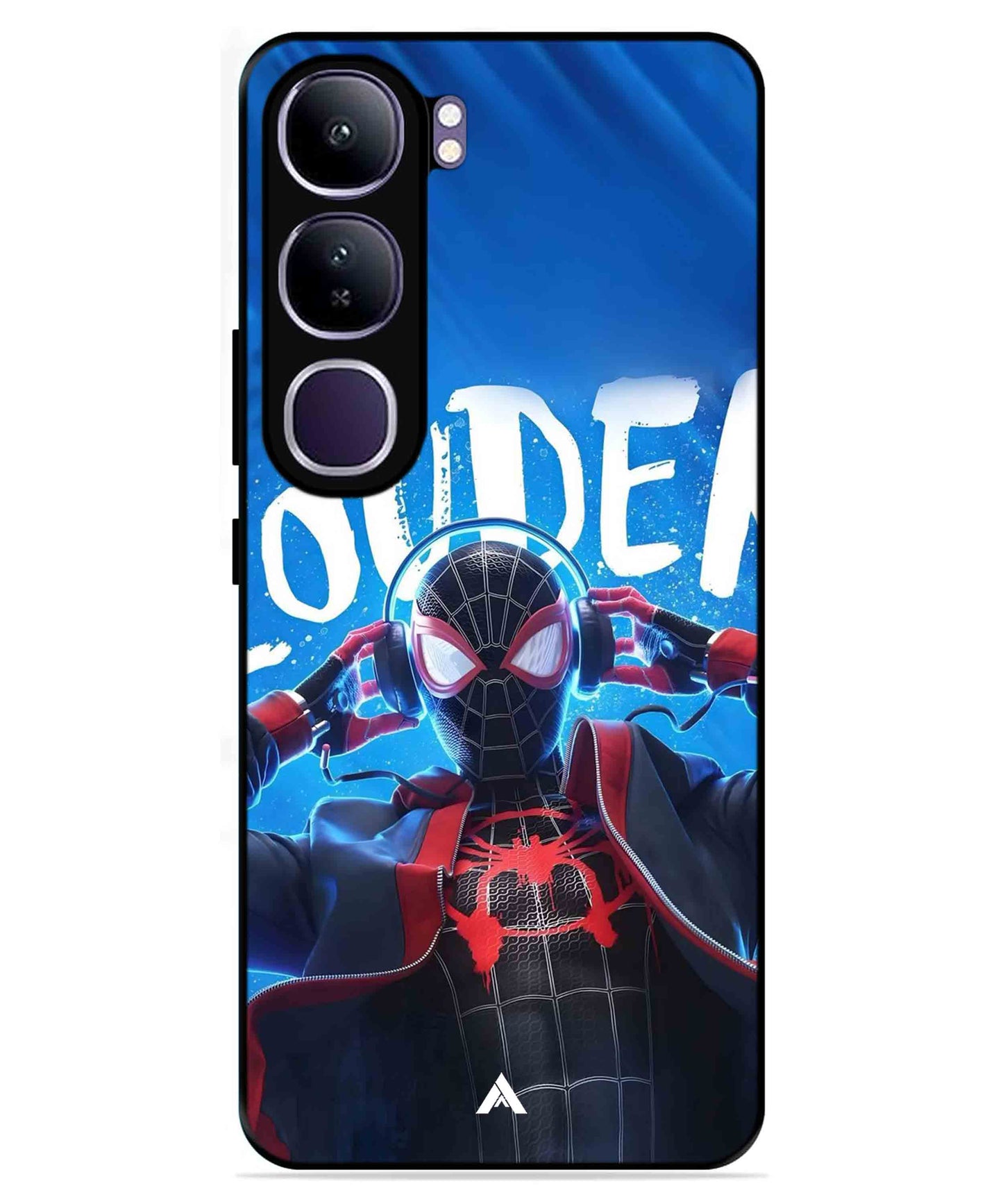 Spider-Verse Metal Back Cover Phone Case for Vivo v40 Lite