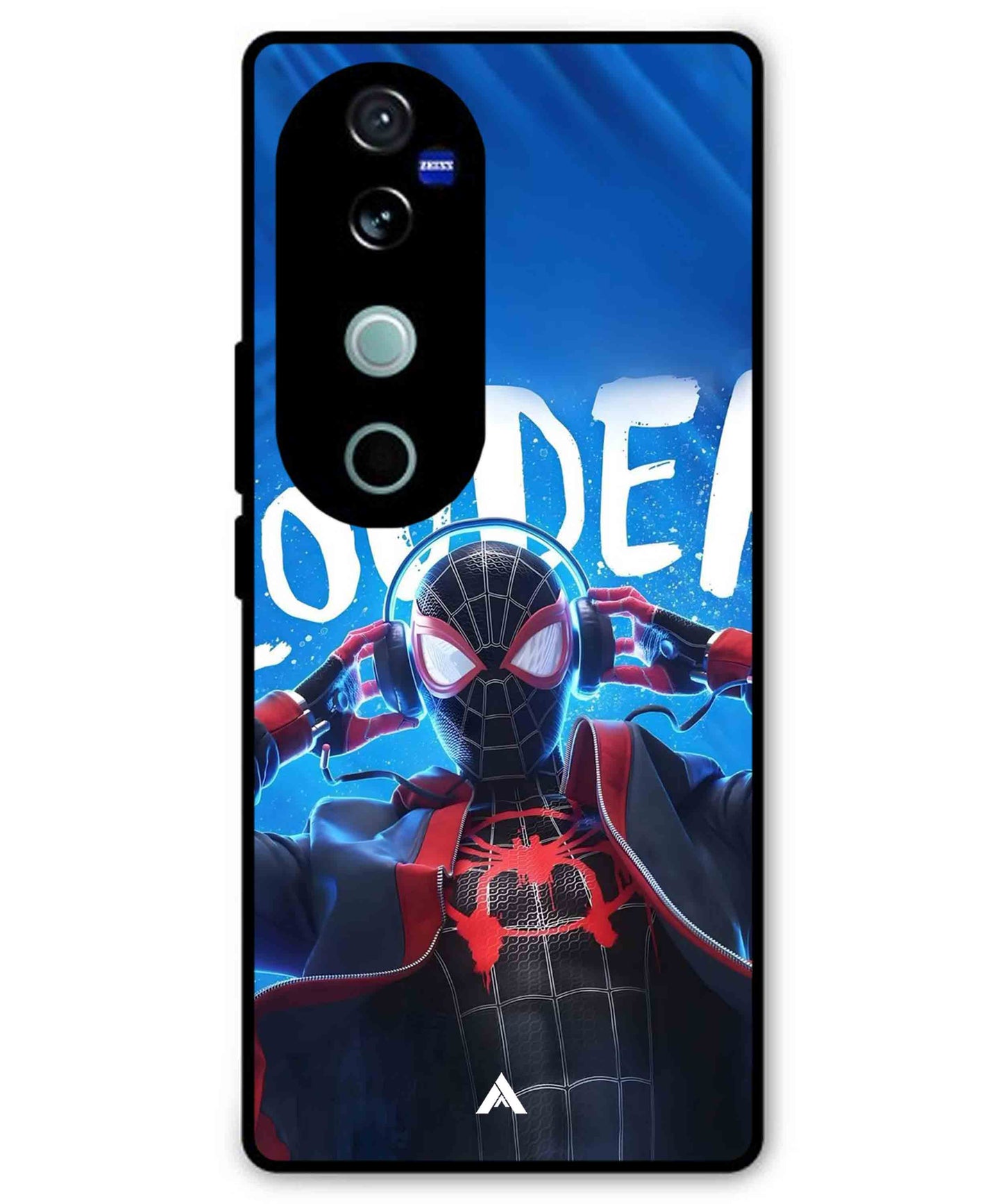 Spider-Verse Metal Back Cover Phone Case for Vivo v40 Pro