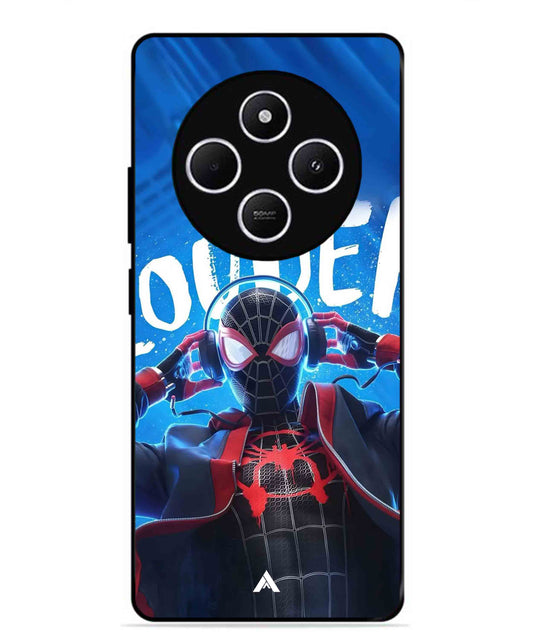 Spider-Verse Metal Back Cover Phone Case for Xiaomi Redmi A4