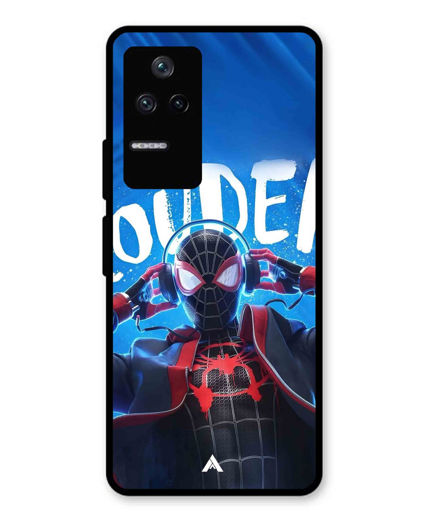 Spider-Verse Metal Back Cover Phone Case for Xiaomi Redmi K40s