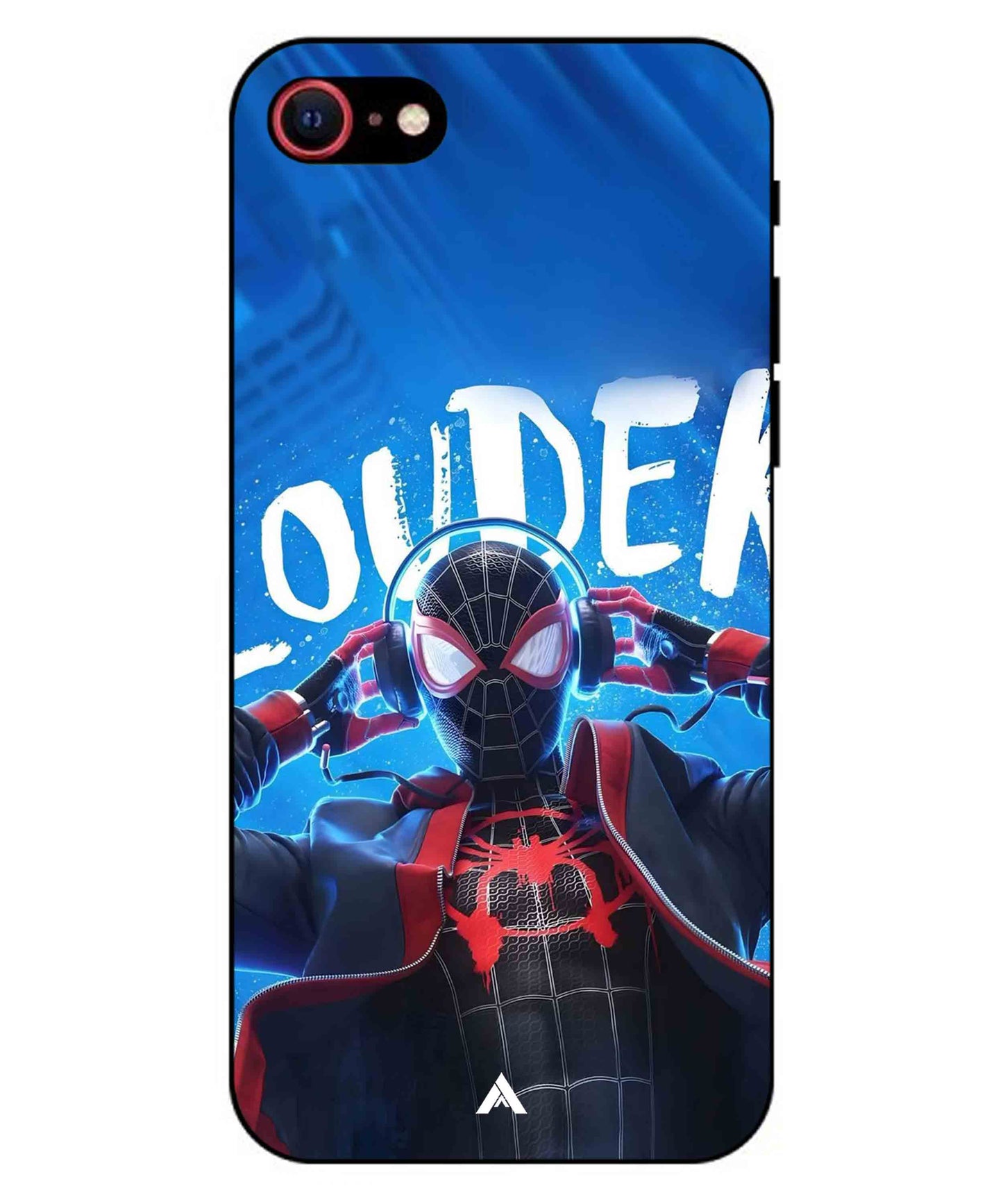 Spider-Verse Metal Back Cover Phone Case for iPhone 7