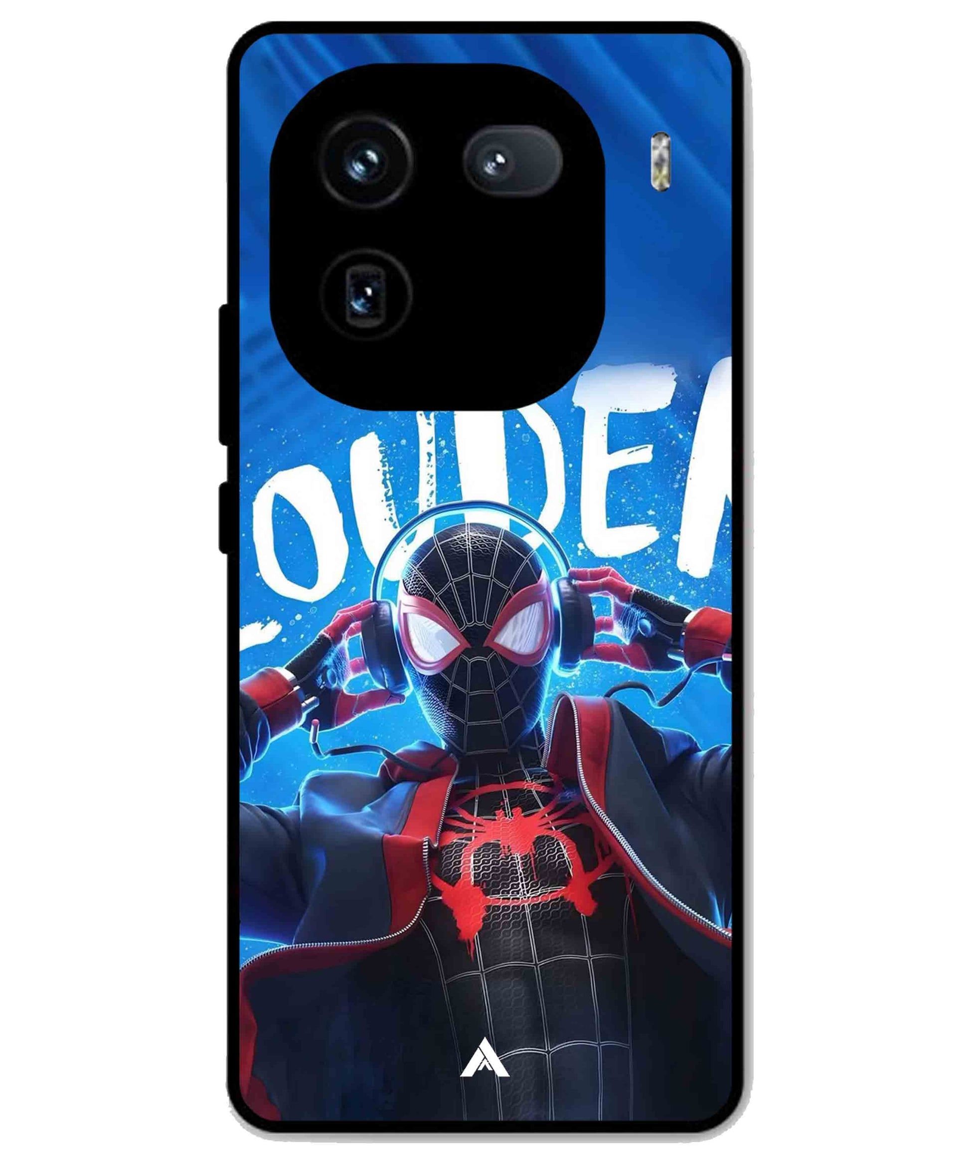 Spider-Verse Metal Back Cover Phone Case for iQOO 12