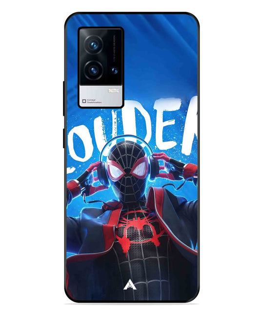 Spider-Verse Metal Back Cover Phone Case for iQOO 8