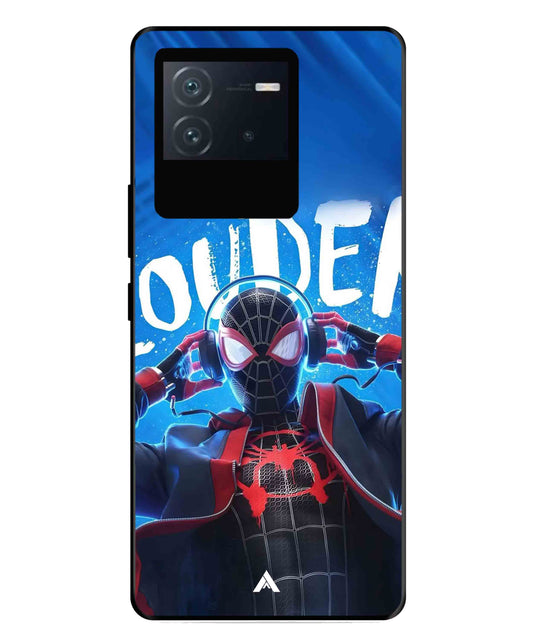 Spider-Verse Metal Back Cover Phone Case for iQOO Neo 6