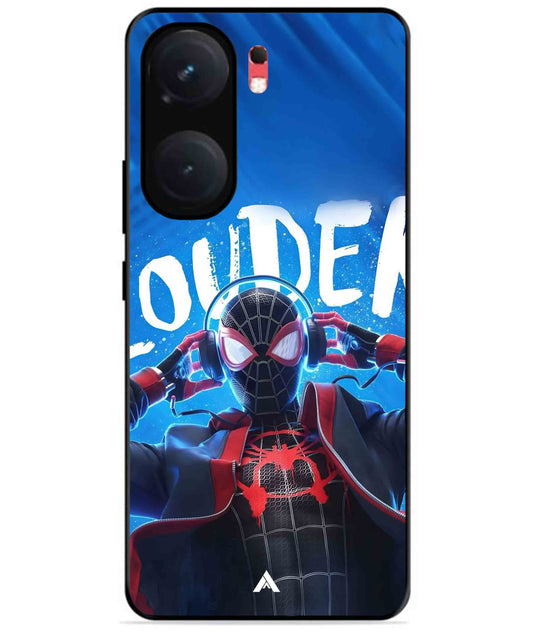 Spider-Verse Metal Back Cover Phone Case for iQOO Neo 9 Pro