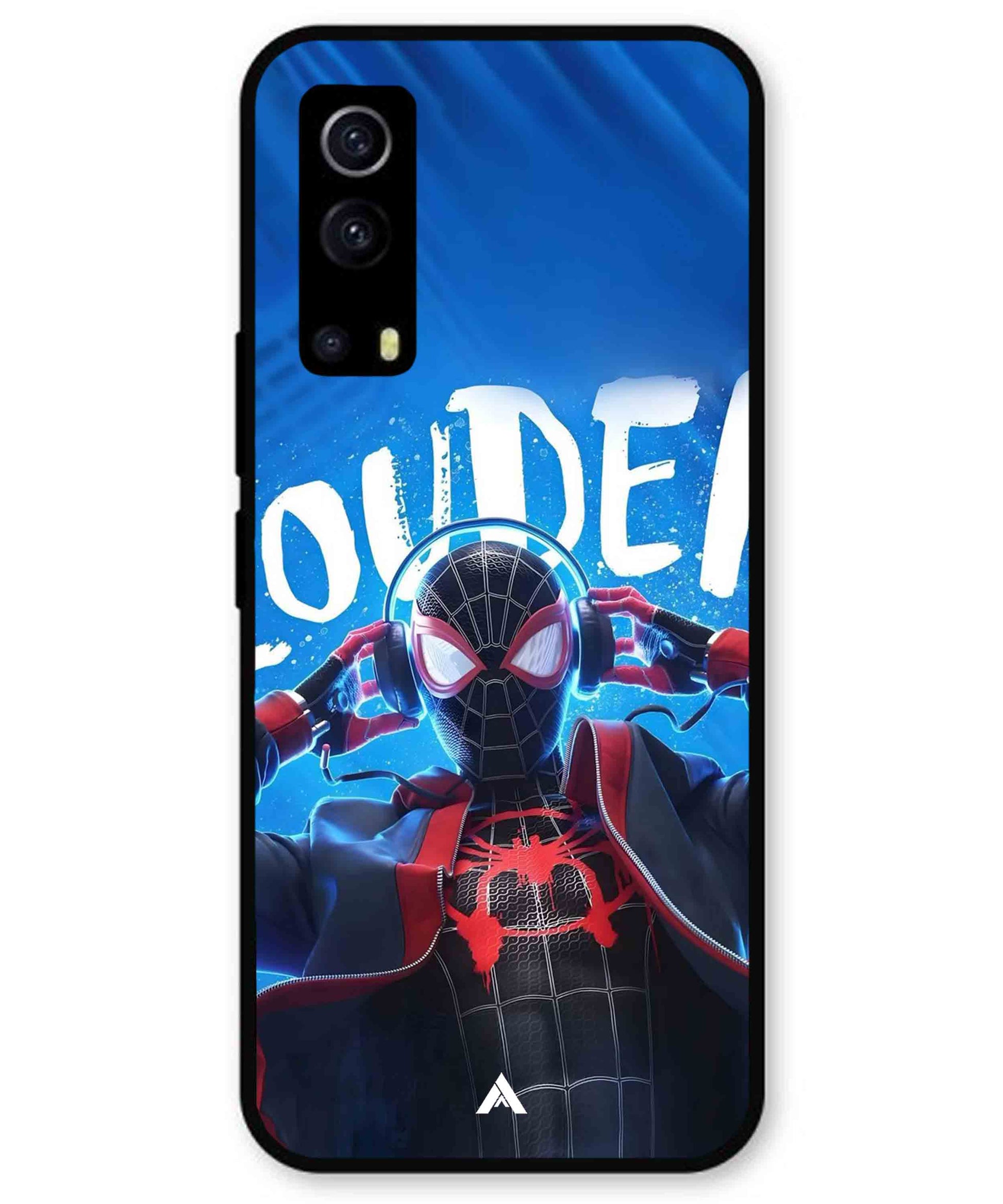 Spider-Verse Metal Back Cover Phone Case for iQOO Z3
