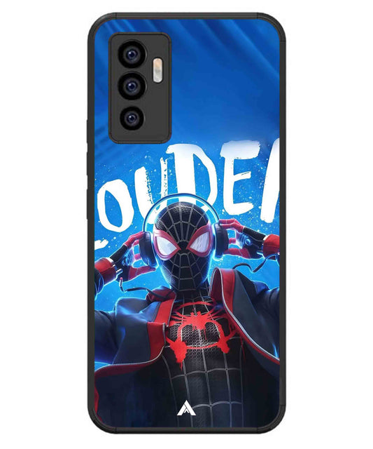 Spider-Verse Metal Back Cover Phone Case for iQOO Z6
