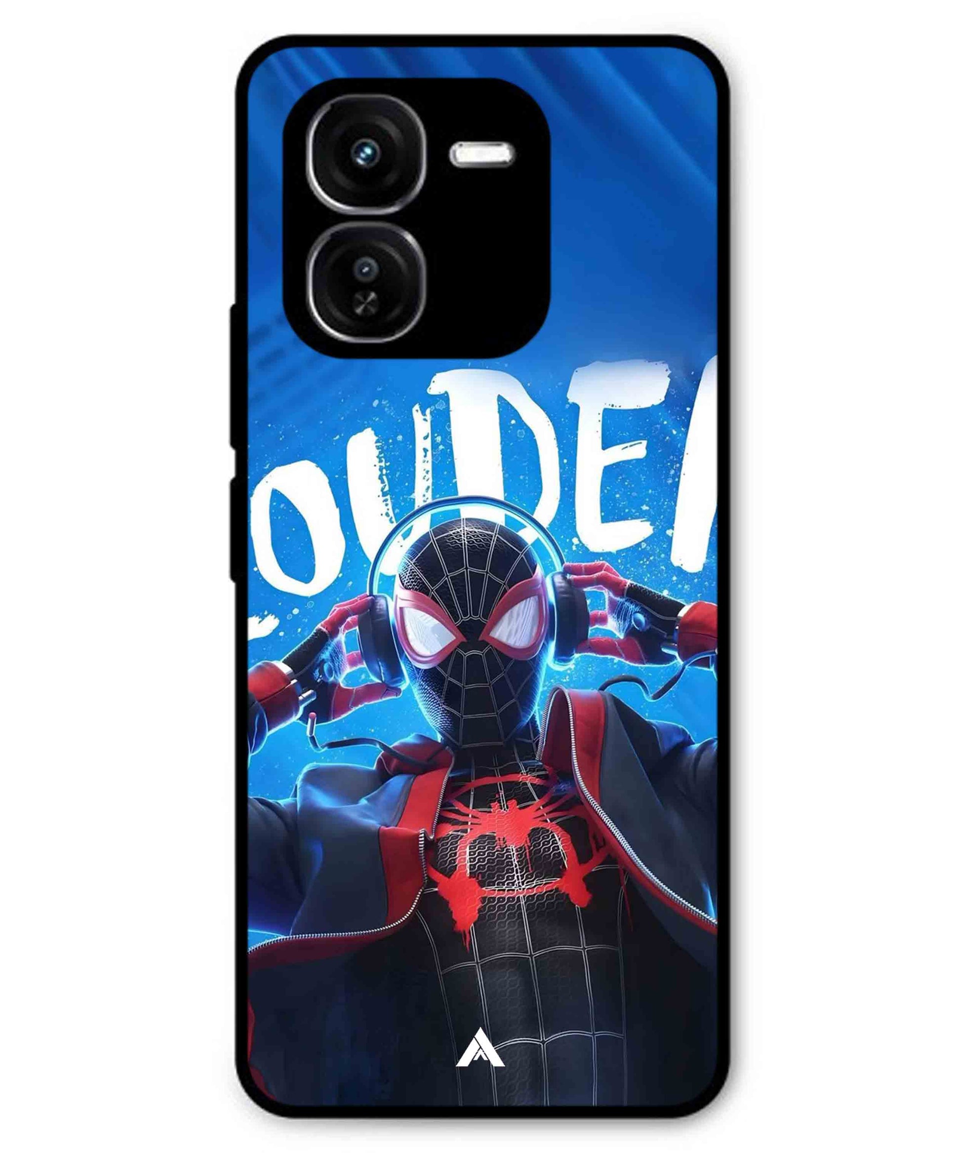 Spider-Verse Metal Back Cover Phone Case for iQOO Z9x