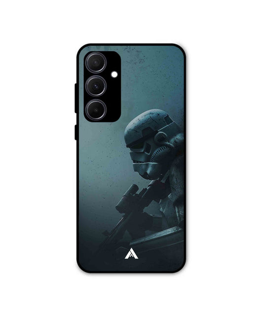 Star Wars Stormtrooper Movie Metal Back Cover Phone Case