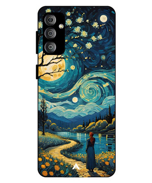Starry Eve Art Aesthetic Metal Back Cover Phone Case for Samsung Galaxy F23