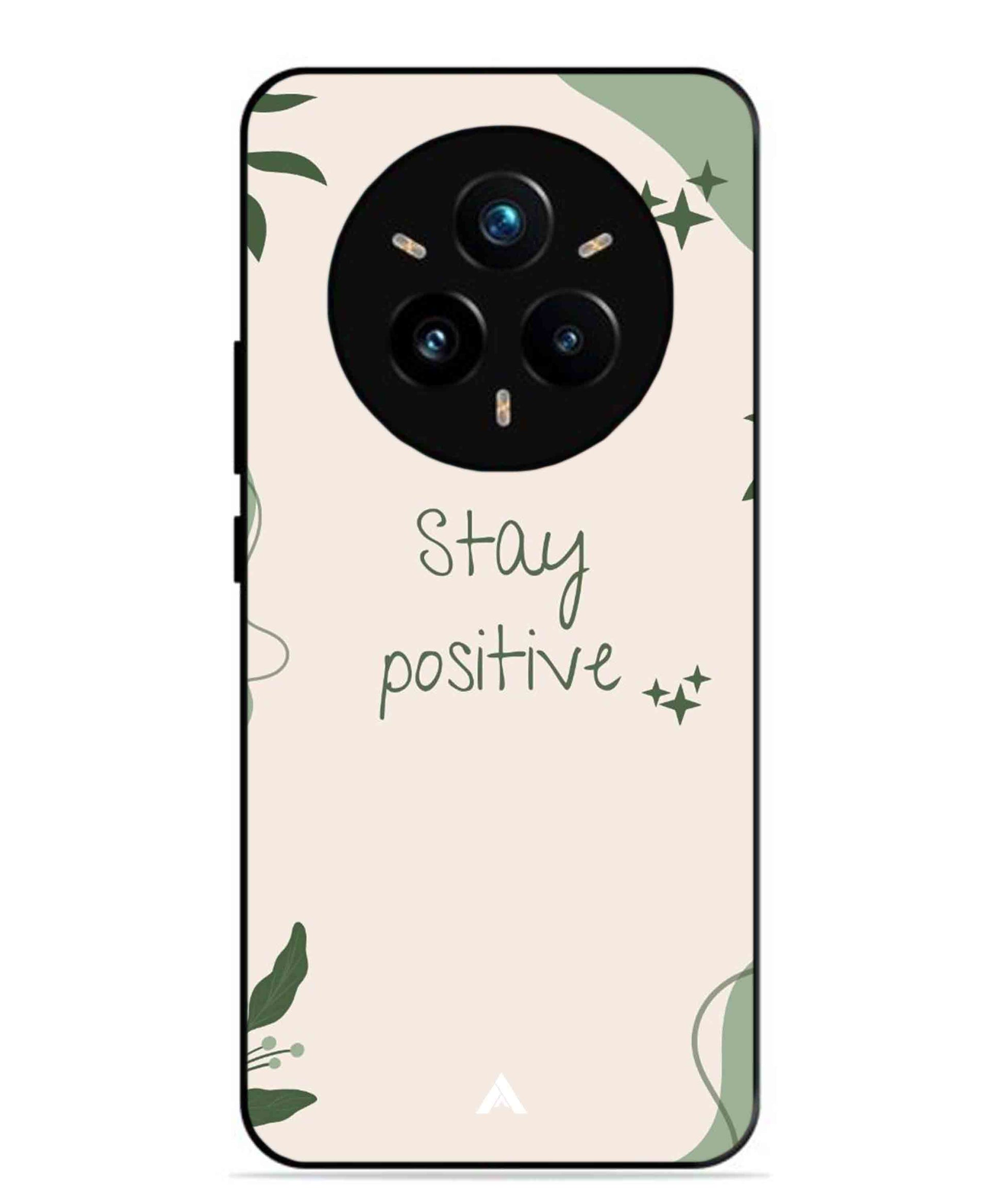 Stay Positive 1 Metal Back Cover Phone Case for Realme 14 Pro Plus