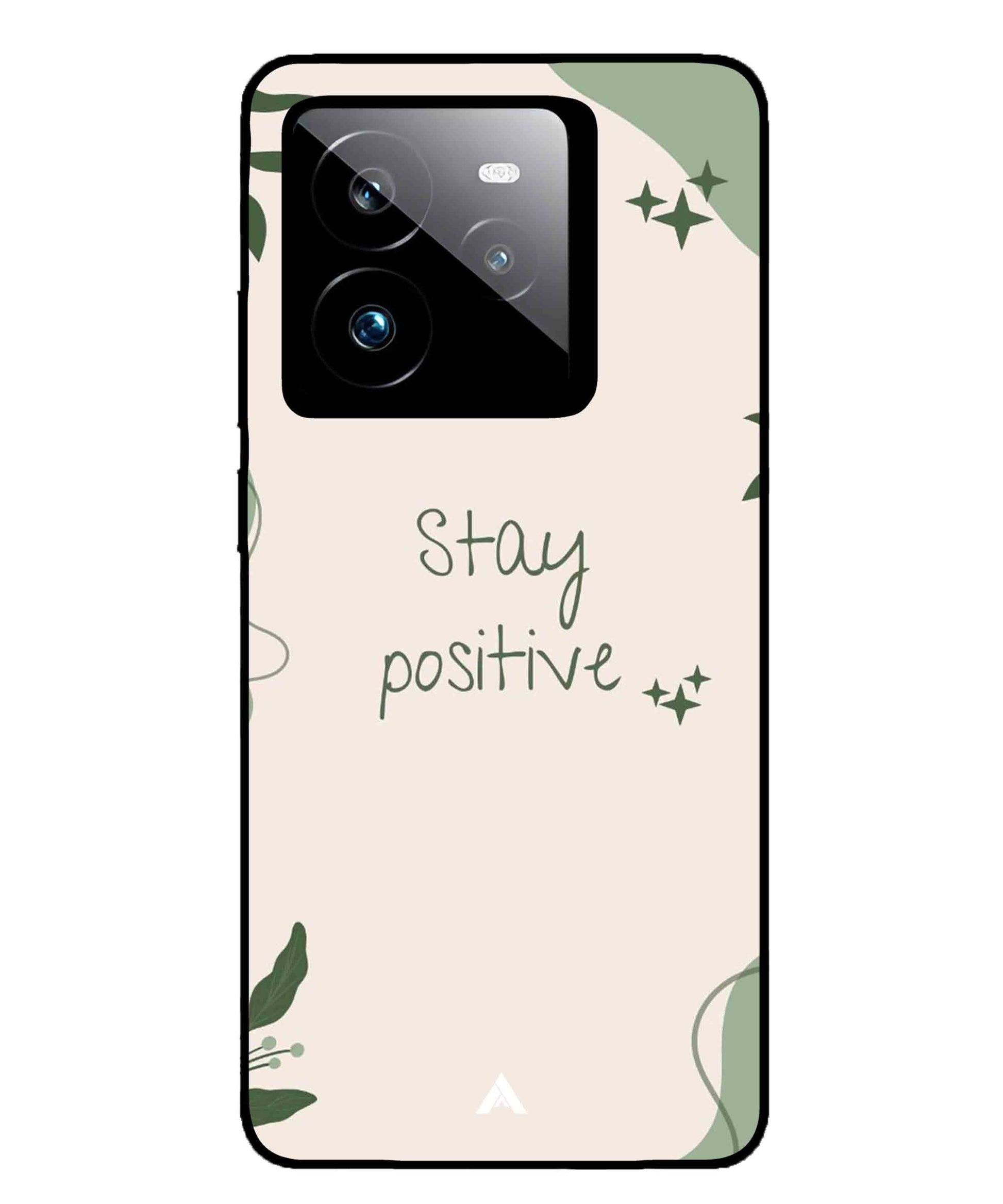Stay Positive 1 Metal Back Cover Phone Case for Realme GT 7 Pro