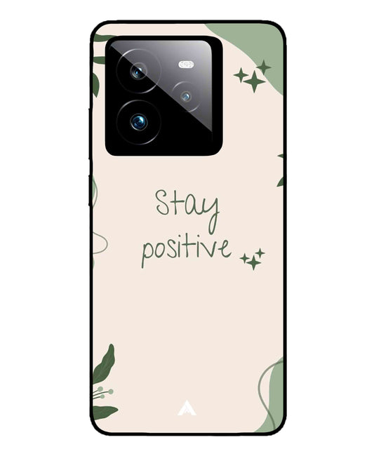 Stay Positive 1 Metal Back Cover Phone Case for Realme GT 7 Pro