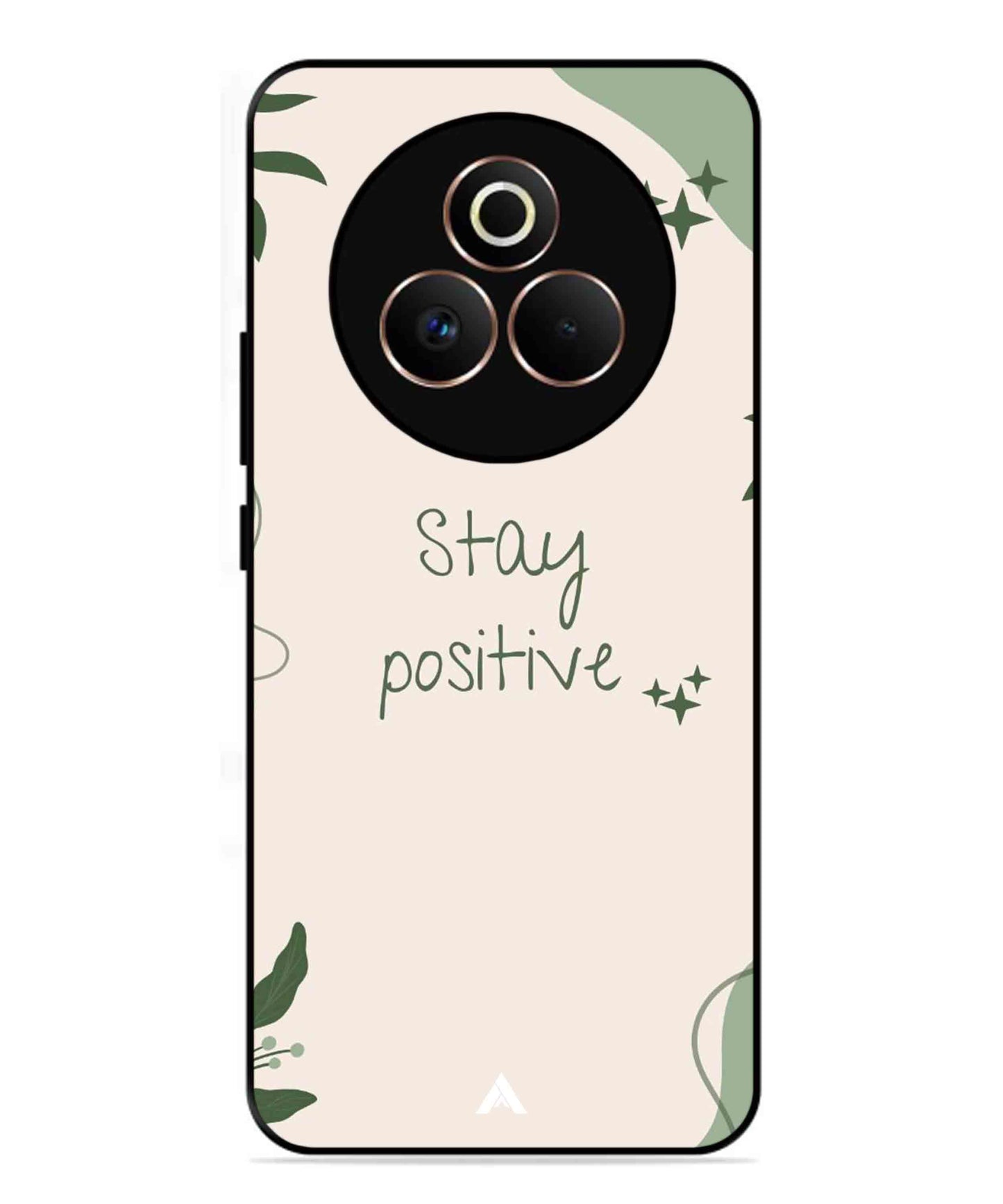 Stay Positive 1 Metal Back Cover Phone Case for Realme P3 Pro