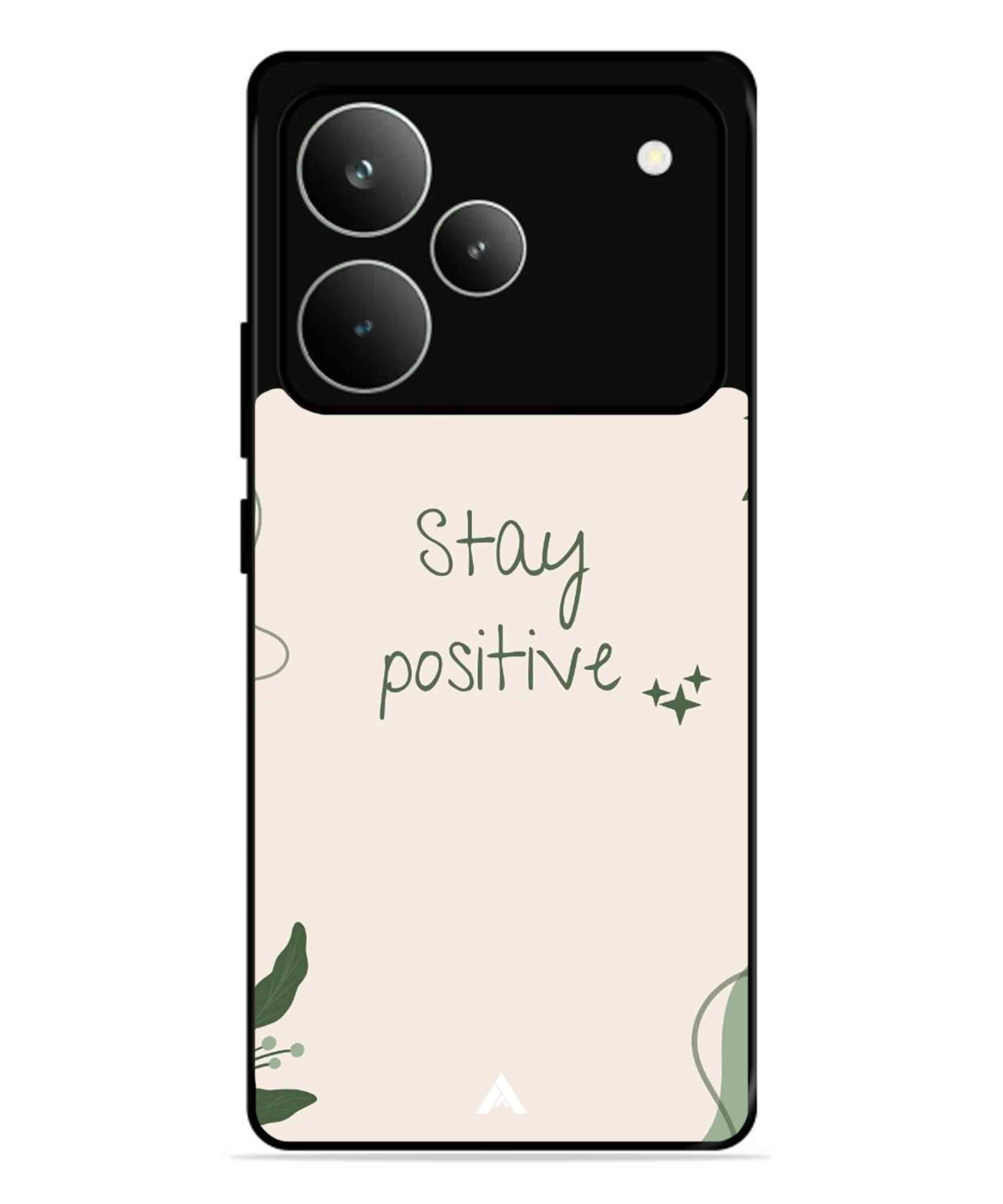 Stay Positive 1 Metal Back Cover Phone Case for Realme P4 Pro