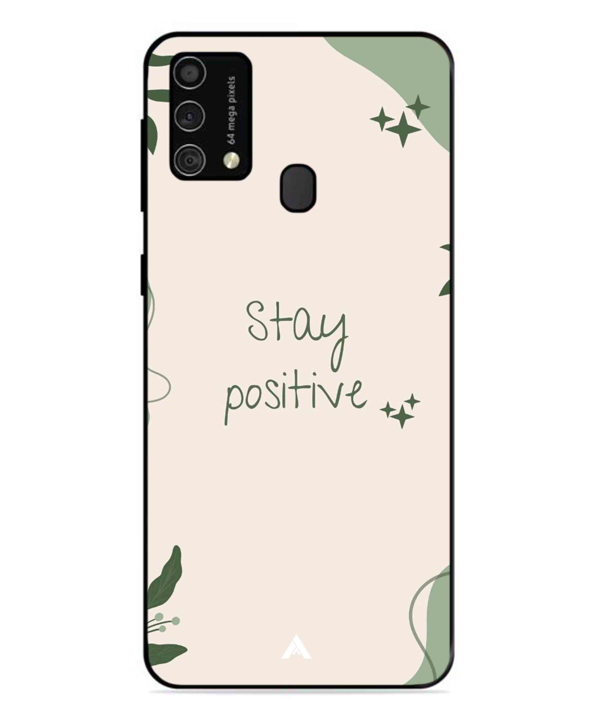 Stay Positive 1 Metal Back Cover Phone Case for Samsung Galaxy M31