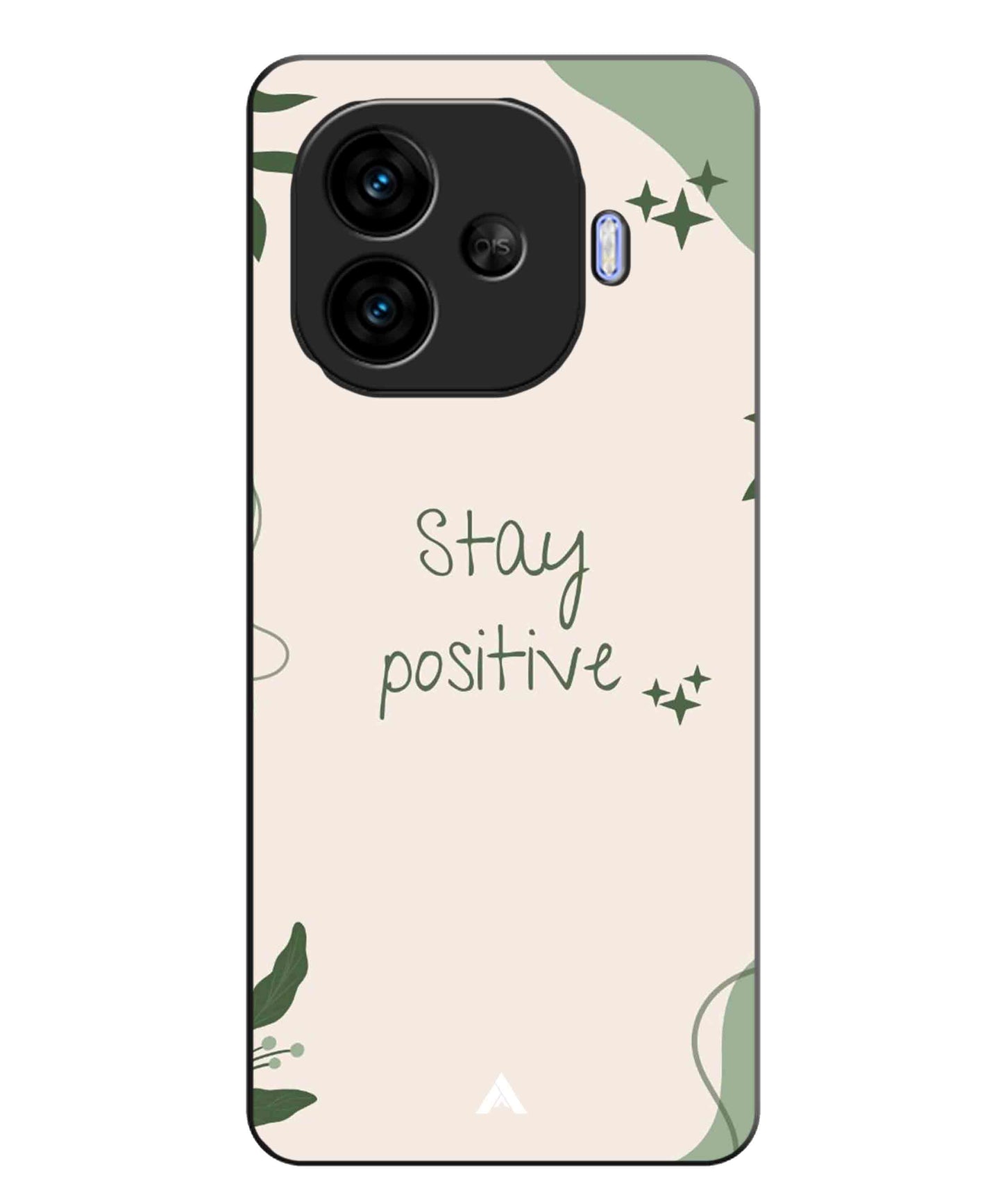 Stay Positive 1 Metal Back Cover Phone Case for iQOO Neo 10r