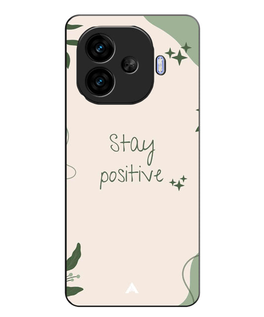 Stay Positive 1 Metal Back Cover Phone Case for iQOO Neo 10r