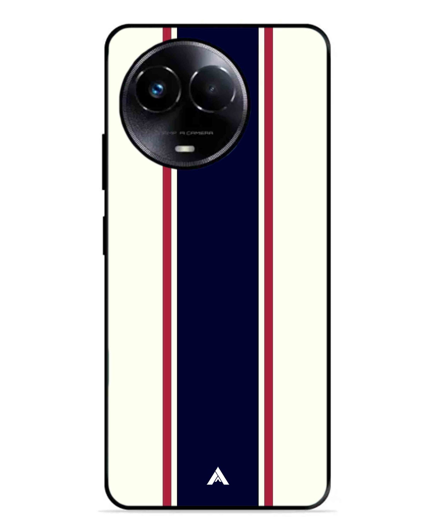 Stripe Pattern 10 Metal Back Cover Phone Case for Realme Narzo 60X acb1980b-2ae7-4da9-9c75-7f4e2a0db836