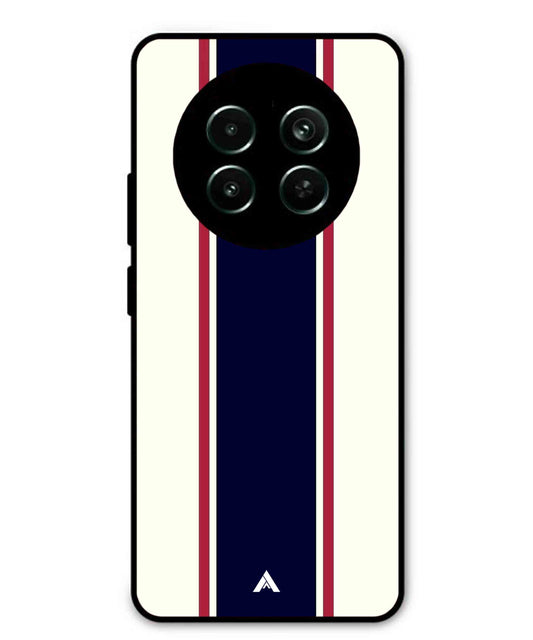 Stripe Pattern 10 Metal Back Cover Phone Case for Realme Narzo 70X 32d2f0ce-daf2-45fd-b58d-f6df078f4d6d