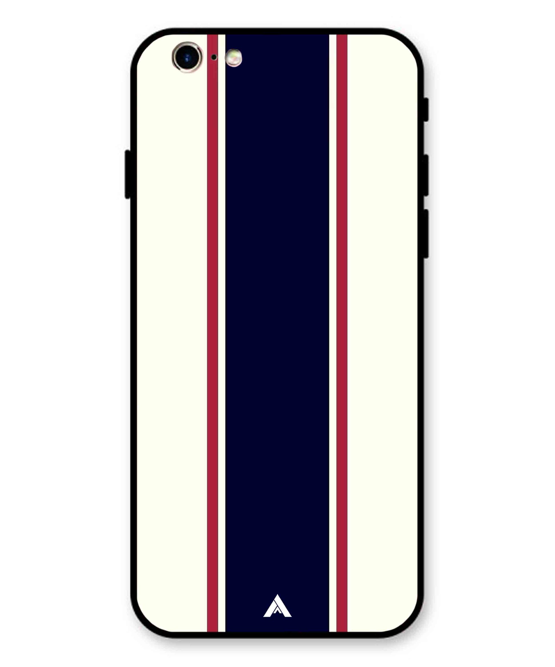 Stripe Pattern 10 Metal Back Cover Phone Case for iPhone 11