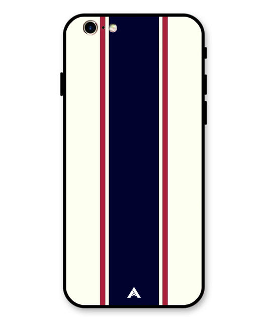 Stripe Pattern 10 Metal Back Cover Phone Case for iPhone 11