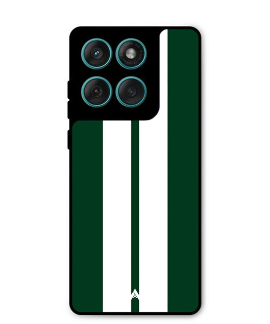 Stripe Pattern 11 Metal Back Cover Phone Case for Moto Edge 60 Fusion
