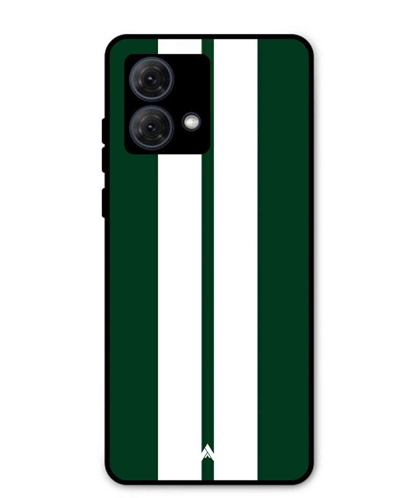 Stripe Pattern 11 Metal Back Cover Phone Case for Moto G84