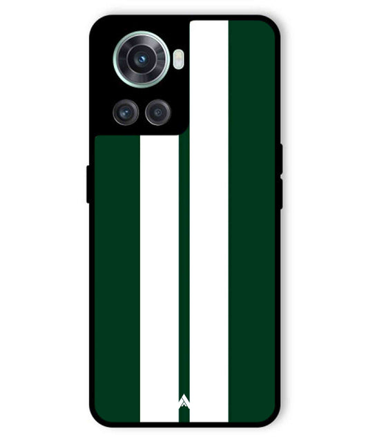 Stripe Pattern 11 Metal Back Cover Phone Case for Oneplus 10R