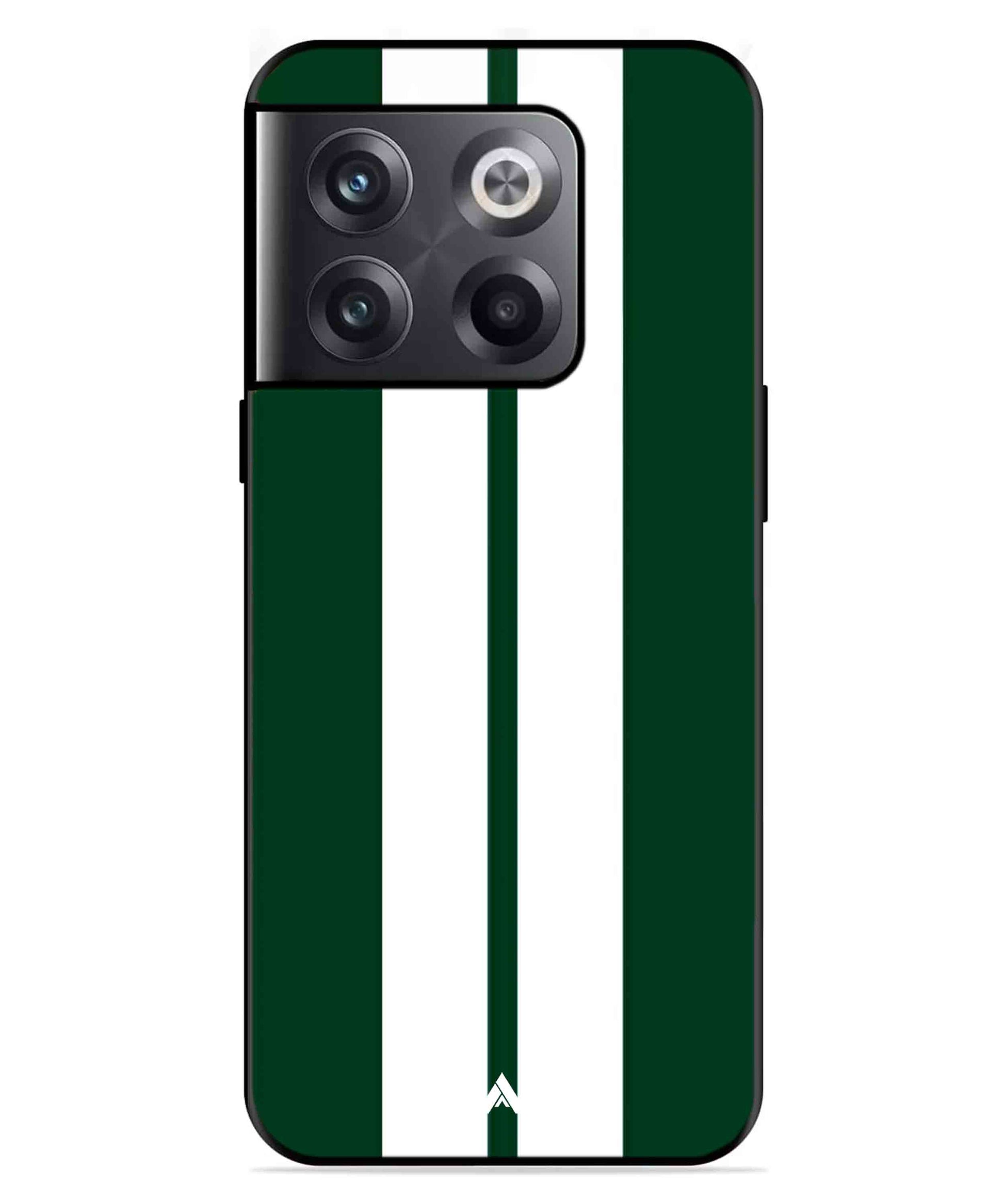 Stripe Pattern 11 Metal Back Cover Phone Case for Oneplus 10T