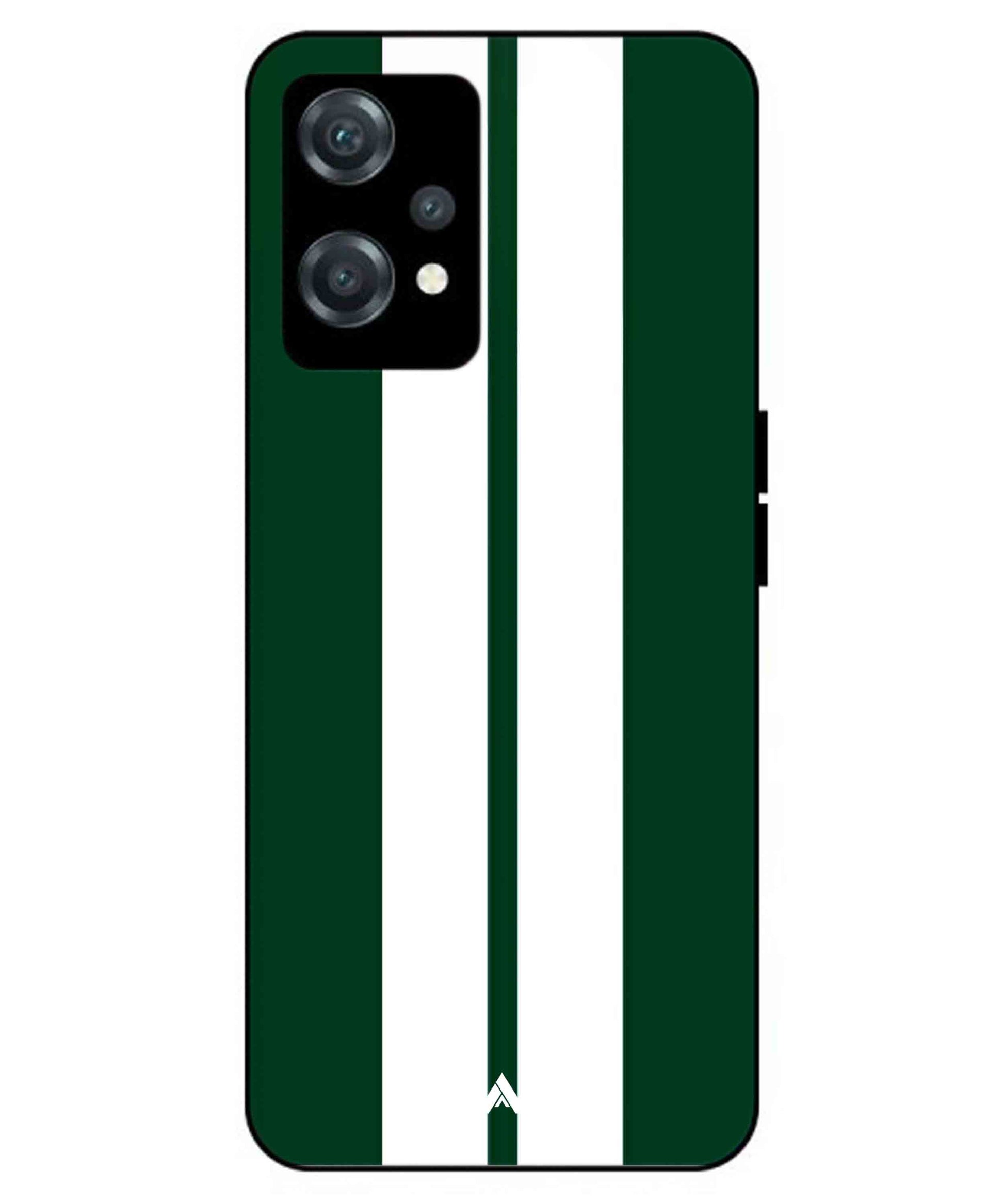 Stripe Pattern 11 Metal Back Cover Phone Case for Oneplus Nord CE 2 Lite