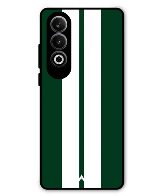 Stripe Pattern 11 Metal Back Cover Phone Case for Oneplus Nord CE 4