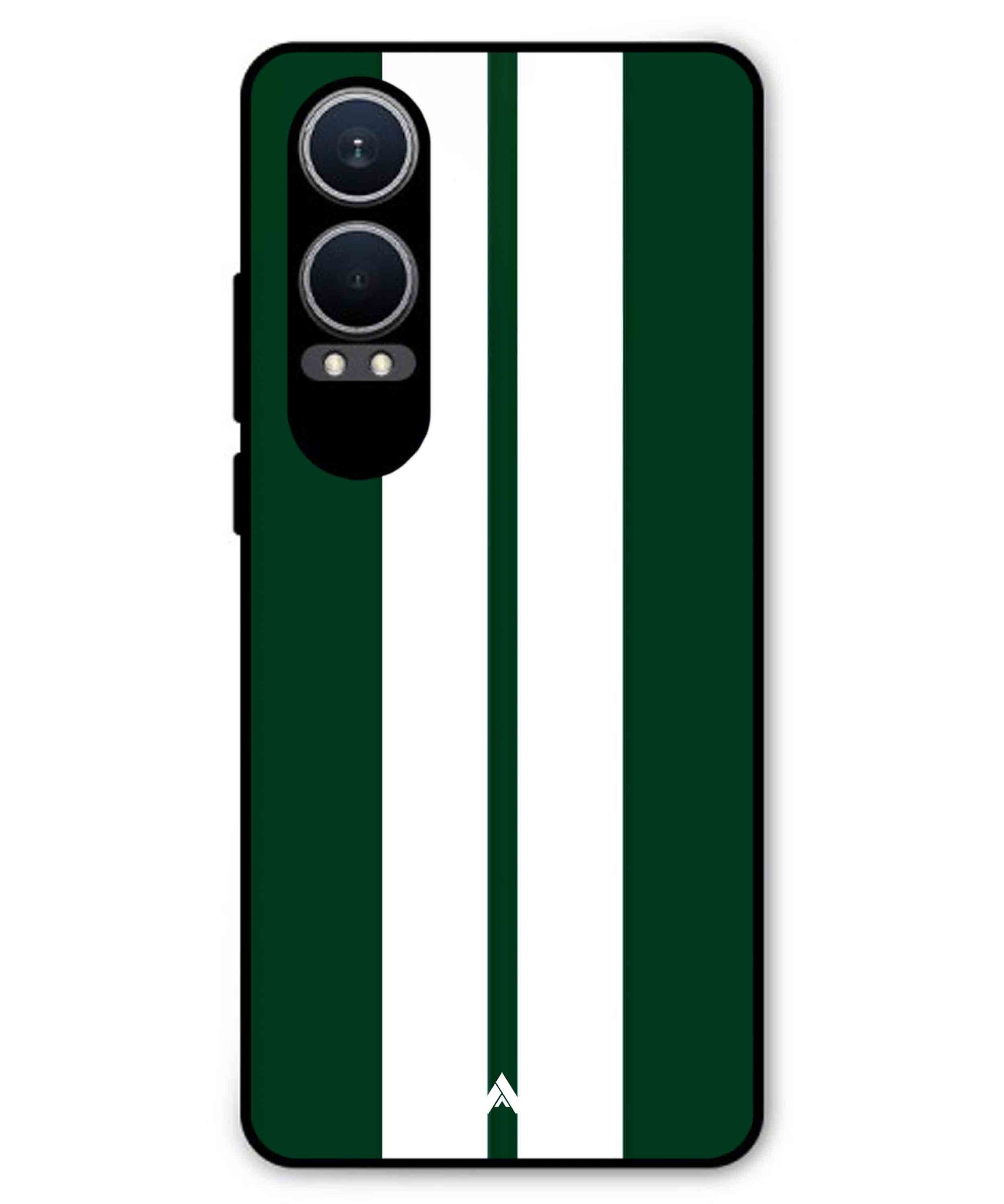 Stripe Pattern 11 Metal Back Cover Phone Case for Oneplus Nord CE 4 Lite