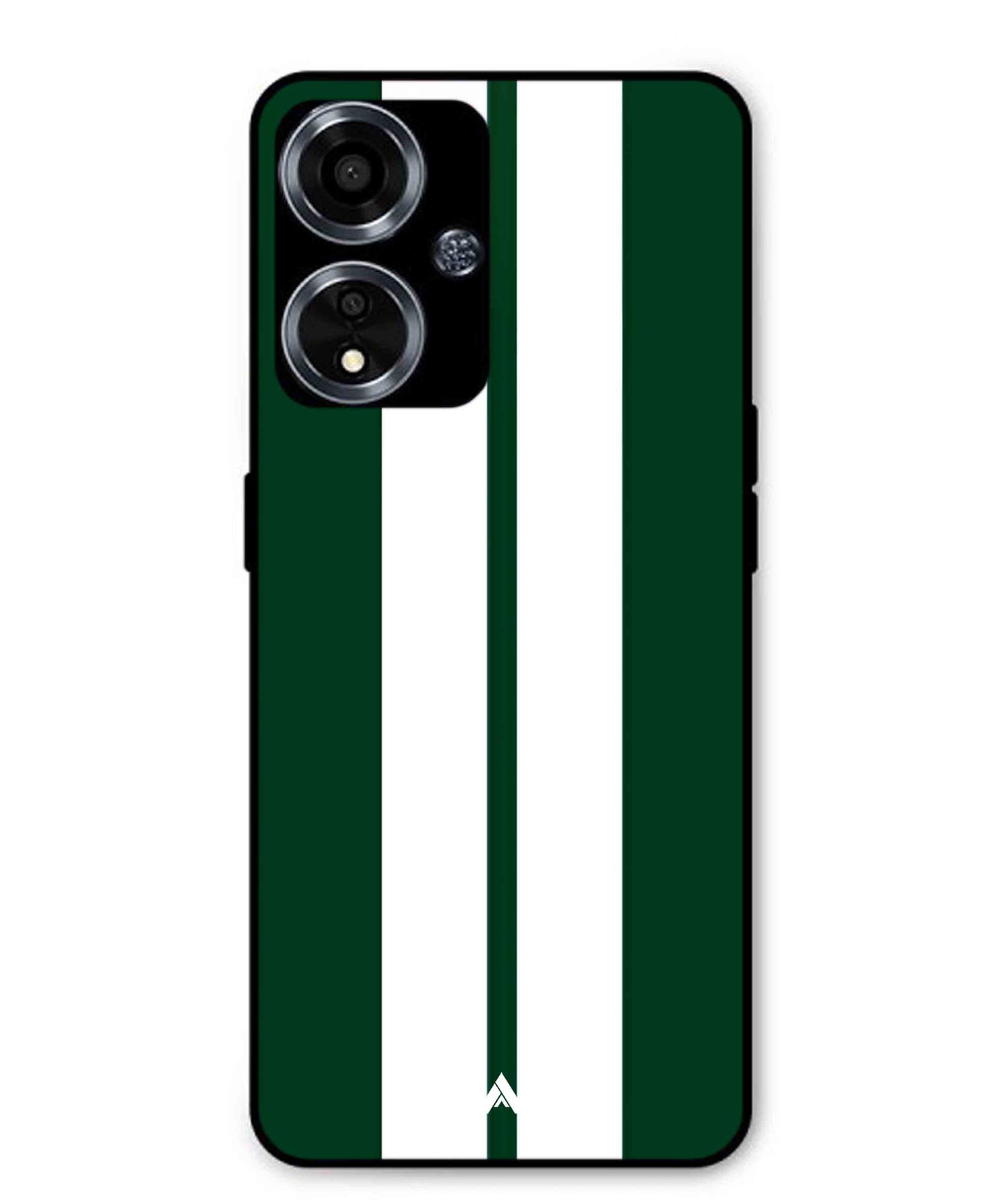 Stripe Pattern 11 Metal Back Cover Phone Case for Oppo A59