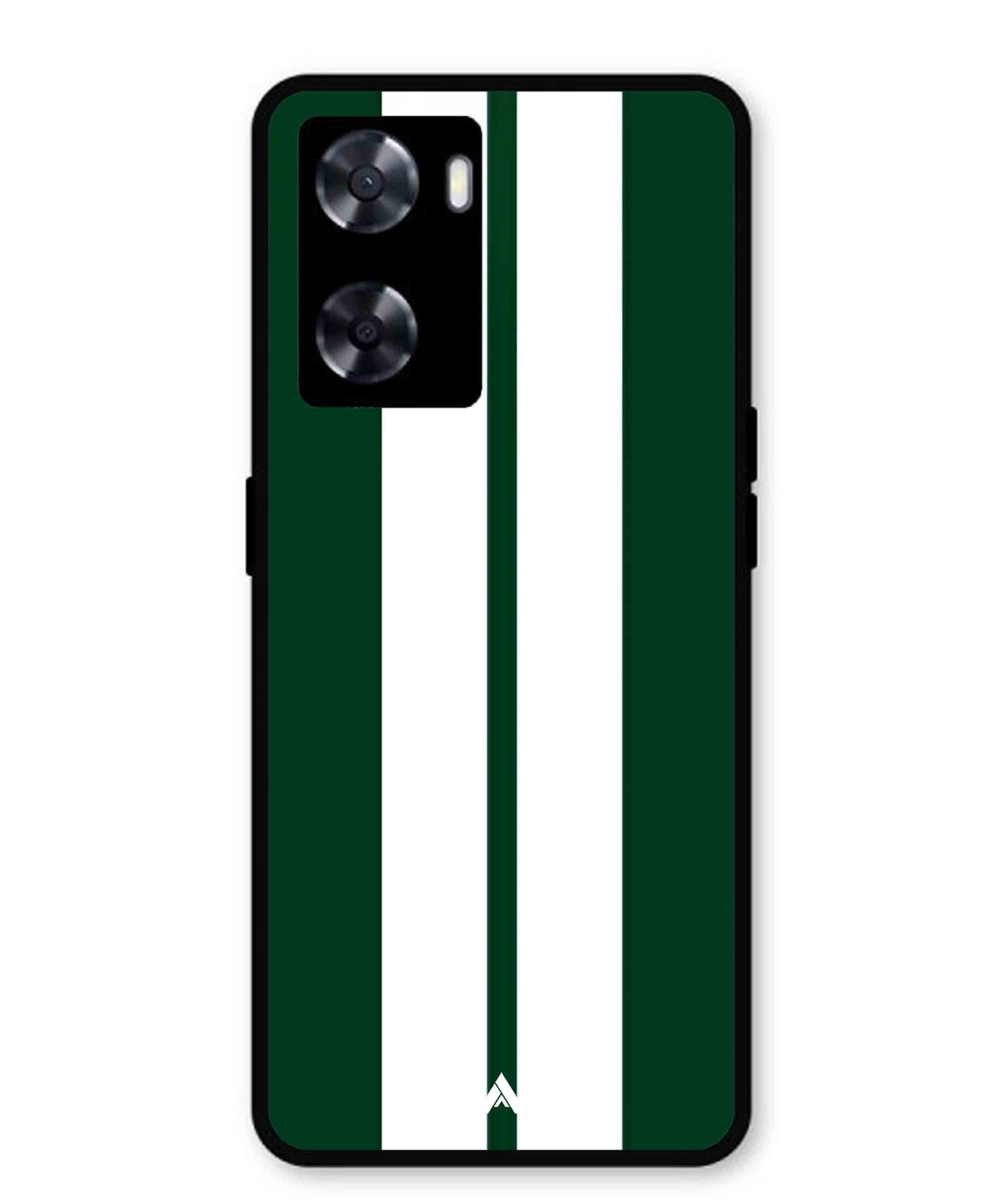 Stripe Pattern 11 Metal Back Cover Phone Case for Oppo K10