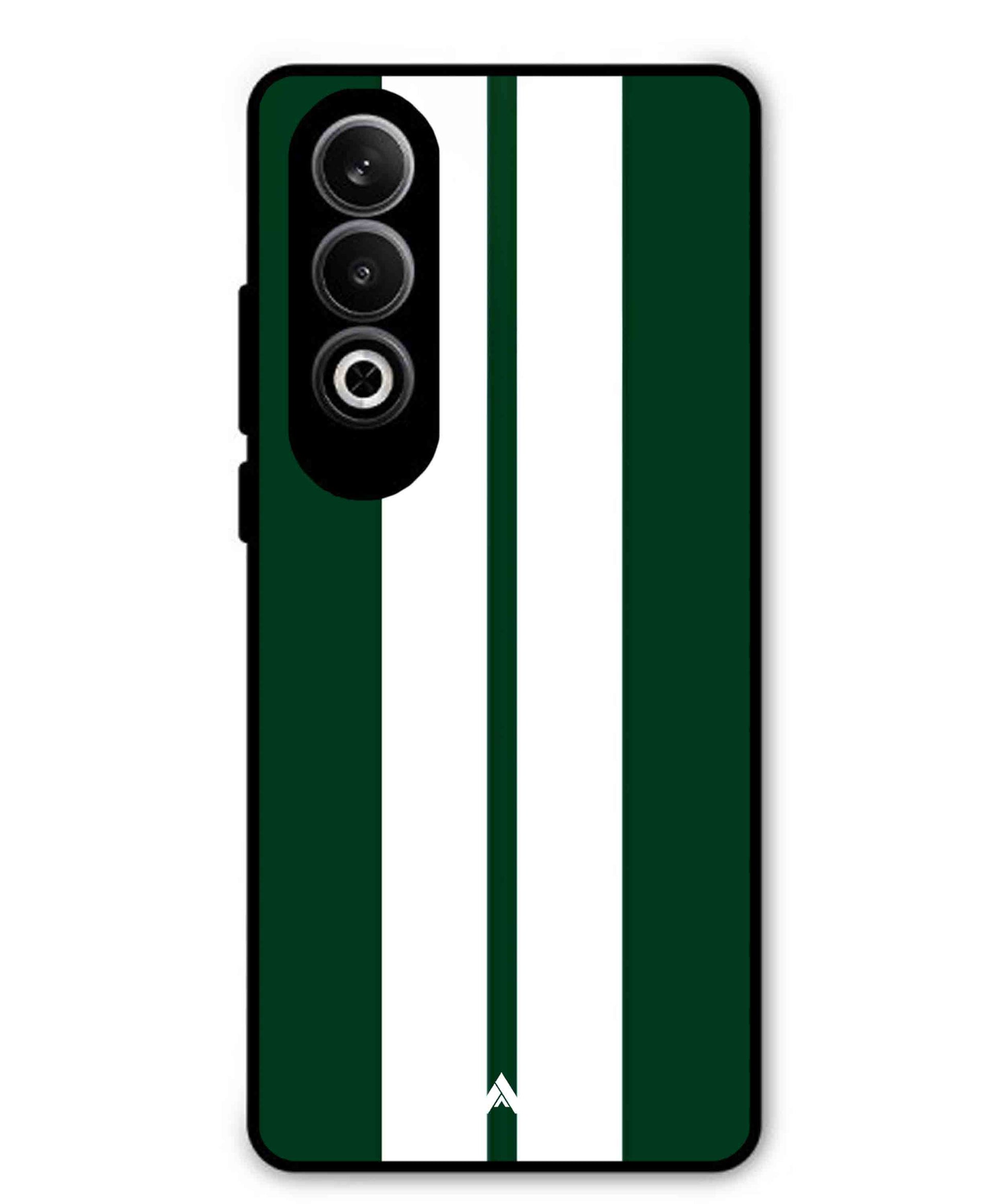 Stripe Pattern 11 Metal Back Cover Phone Case for Oppo K12