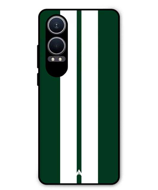 Stripe Pattern 11 Metal Back Cover Phone Case for Oppo K12x