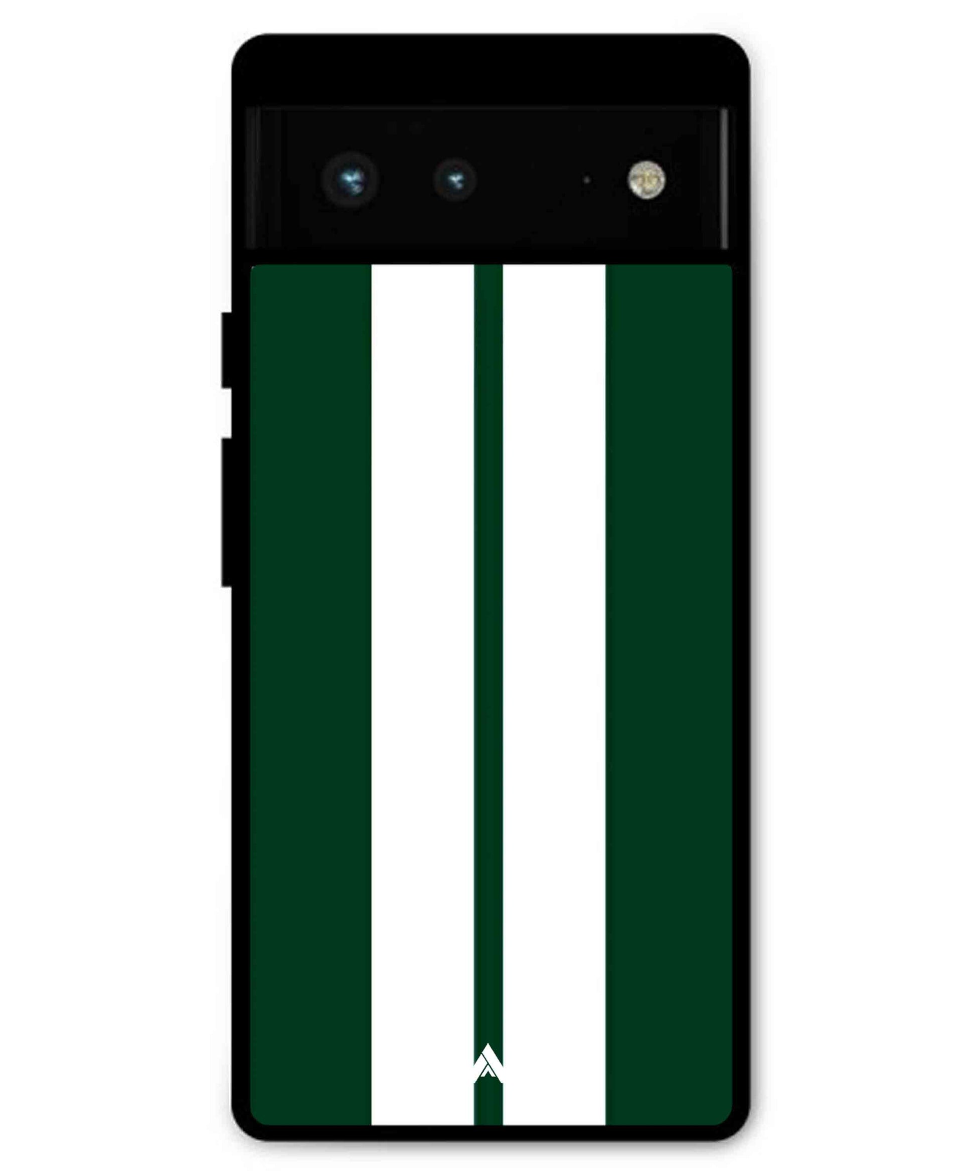 Stripe Pattern 11 Metal Back Cover Phone Case for Pixel 6 Pro