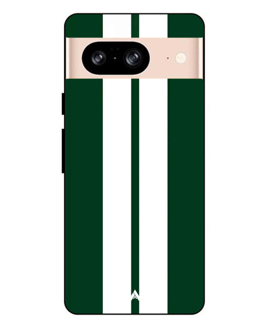 Stripe Pattern 11 Metal Back Cover Phone Case for Pixel 8