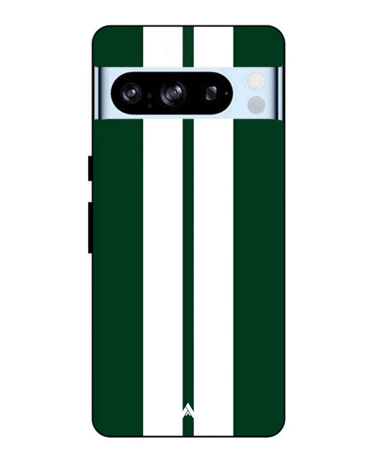 Stripe Pattern 11 Metal Back Cover Phone Case for Pixel 8 Pro