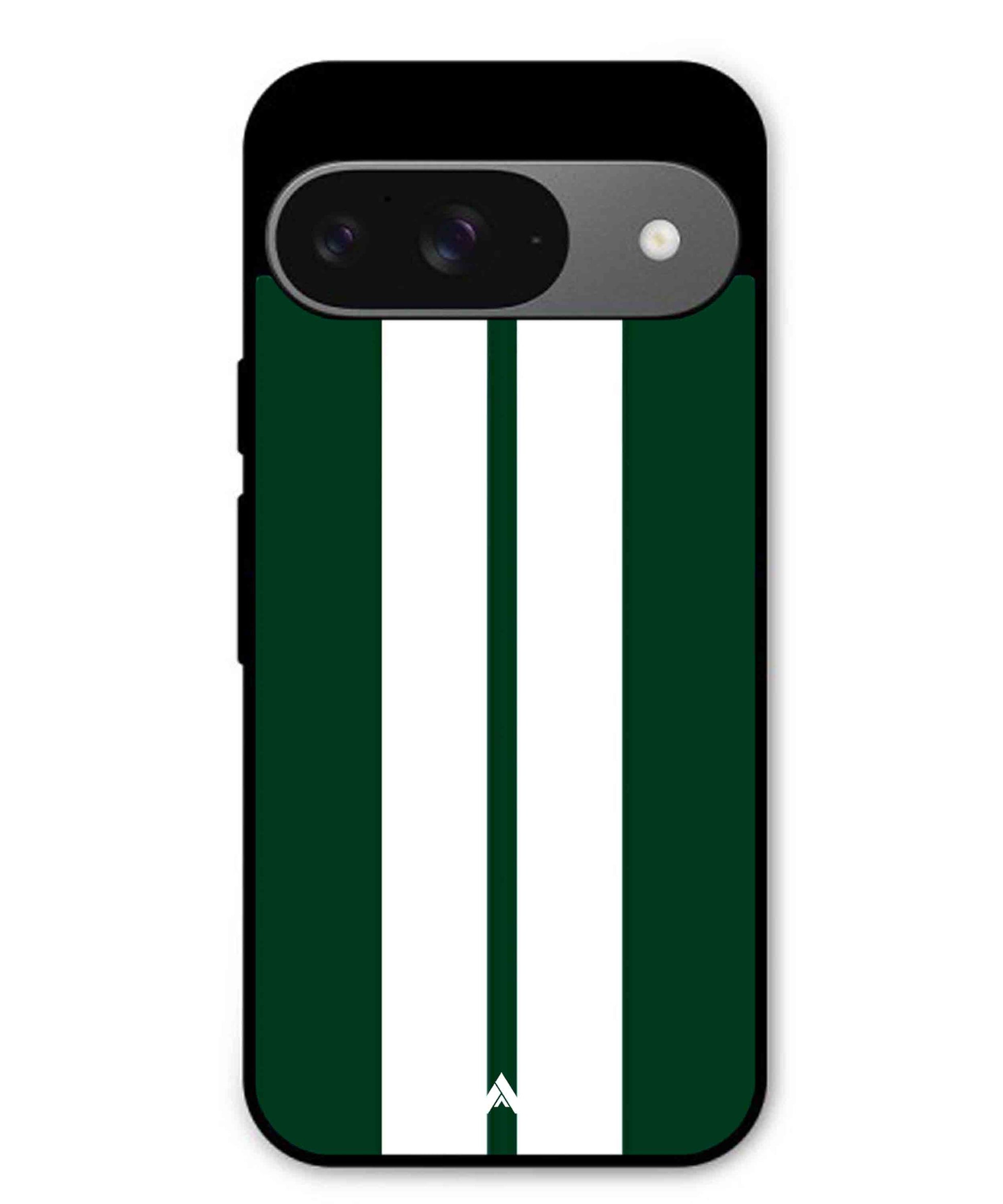Stripe Pattern 11 Metal Back Cover Phone Case for Pixel 9