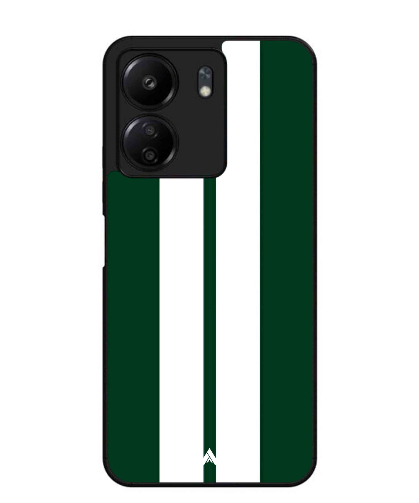 Stripe Pattern 11 Metal Back Cover Phone Case for Poco C65