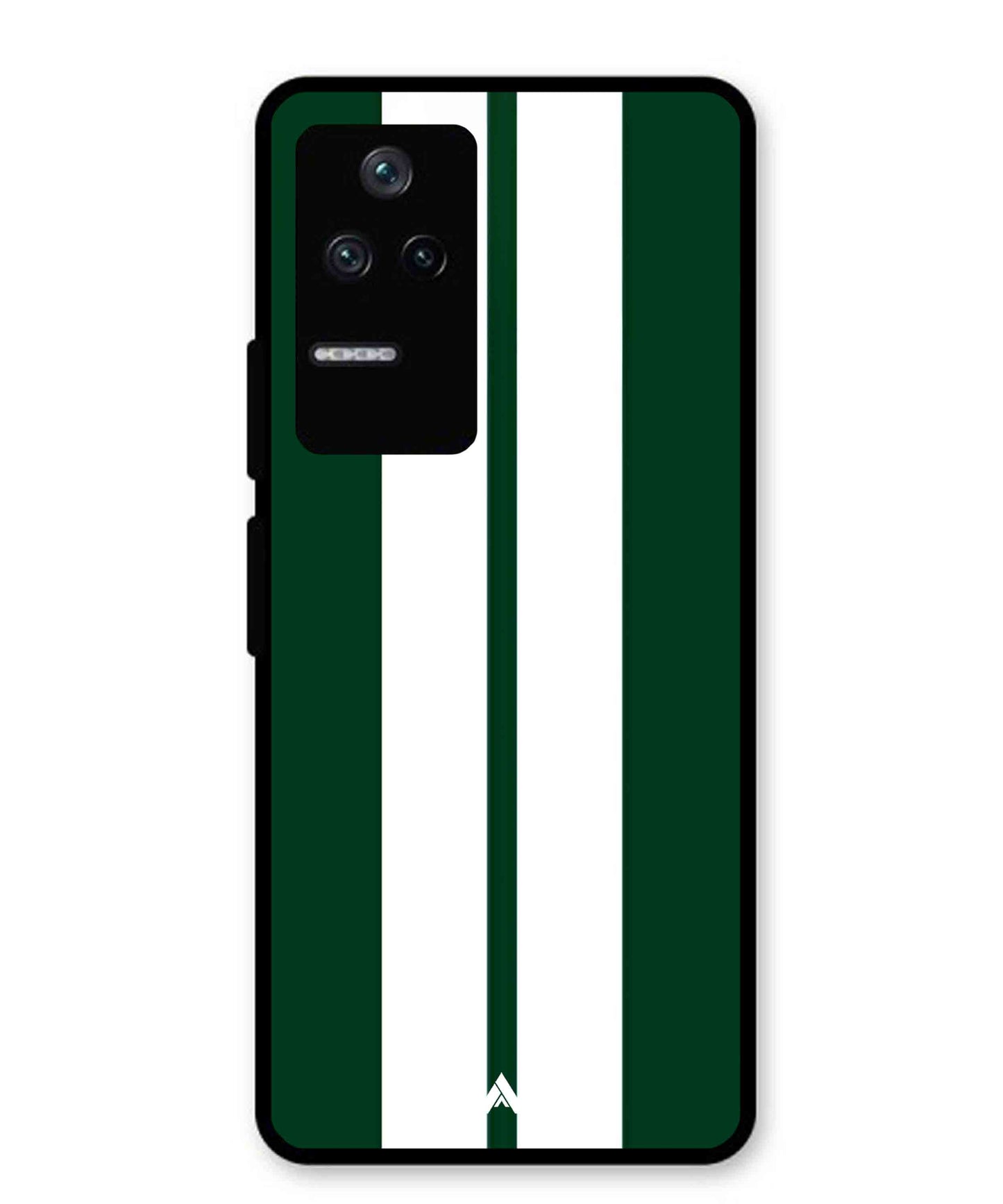 Stripe Pattern 11 Metal Back Cover Phone Case for Poco F4