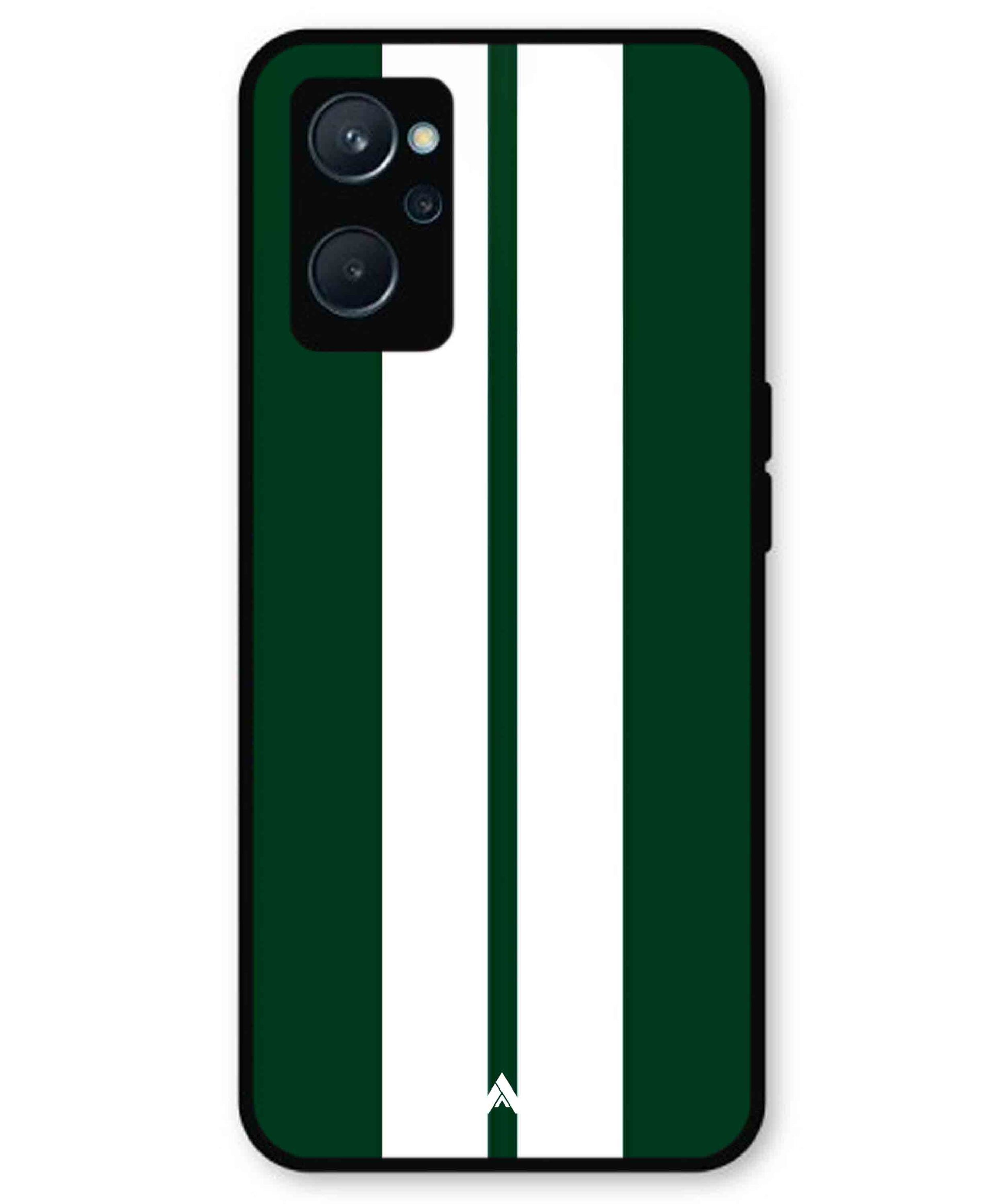 Stripe Pattern 11 Metal Back Cover Phone Case for Realme 10