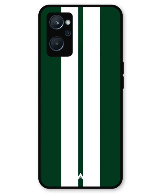 Stripe Pattern 11 Metal Back Cover Phone Case for Realme 10