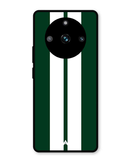 Stripe Pattern 11 Metal Back Cover Phone Case for Realme 11 Pro